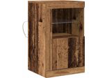 Credenza Vidaxl Led In Legno Recuperato 41 X 37 X 67 Cm Materiale A Base Di Legno