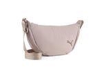 Handtasche PUMA HER 3L Halbrunde Tasche Damen, Damen, Gr. B/H/T: 33cm x 17cm x 10cm onesize, sandstone beige, Taschen Handtasche