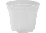 Modiform Vaso In Plastica, Per Orchidee, Diametro 17 Cm, Trasparente