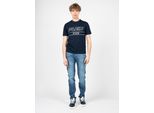 Plein Sport T-Shirt Da Uomo In Tessuto Blu SF9561 - Taglia: Xl