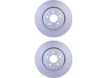 2X Hella 8DD 355 107-241 Disco Freno Asse Posteriore
