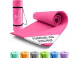 #Doyourfitness Tappetino Fitness Yamuna 183 X 61 X 1,5 Cm Ginnastica Sport Yoga Tappetino Pilates Antiscivolo Extra Spesso Tappetino Da Pavimento Tappetino Da Ginnastica Ultrasoft Topfit