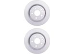 2X Hella 8DD 355 122-441 Disco Freno Asse Posteriore
