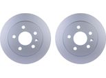 2X Hella 8DD 355 104-541 Disco Freno Asse Posteriore