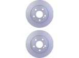 2X Hella 8DD 355 119-431 Disco Freno Asse Posteriore