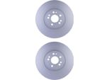 2X Hella 8DD 355 107-221 Disco Freno, Asse Anteriore