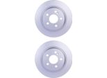 2X Hella 8DD 355 115-391 Disco Freno Asse Posteriore