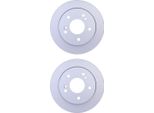 2X Hella 8DD 355 102-991 Disco Freno Asse Posteriore