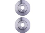 2X Hella 8DD 355 110-071 Disco Freno, Asse Anteriore