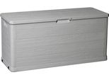Scatola Di Plastica Per Cuscini Toomax Woodys 280 L 117 X 45 X 56 Cm Grigio Chiaro