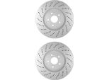 2X Hella 8DD 355 125-361 Disco Freno, Asse Anteriore