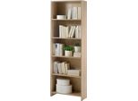 Libreria A Giorno Bobby | 60 X 24 X 175 Cm | Marrone
