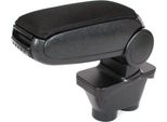 Bracciolo Centrale Bracciolo Clappable Tessile Nero Per Peugeot 208 Dal 2012-