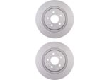 2X Hella 8DD 355 133-451 Disco Freno Asse Posteriore