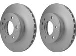 2X Hella 8DD 355 131-891 Disco Freno, Asse Anteriore