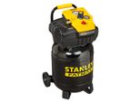 Stanley Compressor Tab 200/10/30VW Fm - Compressore D'aria 10Bar - 30L - 180L/Min - Senza Olio - Con Maniglia E Ruote - Nero