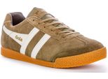 Gola Classics Harrier Low Pro Sun Black 1968 Retro Sneakers Da Uomo In Pelle Scamosciata In Navy White - 6 Regno Unito - 40 Eu - 7 Usa