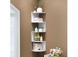 Libreria Scaffale Ad Angolo Scaffale A Parete Con 5 Ripiani Scaffale Da Cucina Scaffale Pensile Scaffale In Legno