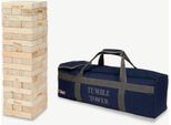 Xxl Mega Gioco A Torre Oscillante (Legno Di Pino), Gioco A Torre Impilabile, In Robusta Borsa Per Il Trasporto, Us Legno Di Pino Ecologico, Alto Fino A 90 Cm