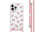 Custodia Iphone 14 Pro Max Custodia Protettiva Cover Design Con Cinturino In Plastica Colorata Imoshion