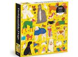 Galison Puzzle Cani Eleganti 500 Pezzi