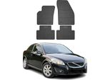 2006-2012 Volvo C30 Tappetini In Gomma Nera 4 Pz