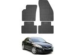2004-2012 Volvo S40 Tappetini Tpe Nero 4 Pz