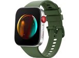 Imoshion Cinturino In Silicone Per Huawei Watch Fit 4 / 4 Pro - Verde Militare