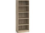 Libreria Stacy 55 Cm 4 Ripiani-Rovere Di Sonoma