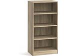 Libreria Stacy 55 Cm 3 Ripiani-Rovere Di Sonoma