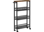 Scaffale Miley | 45,4 X 13 X 77 Cm | Nero