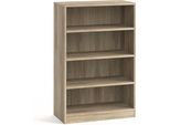 Libreria Stacy 72 Cm 3 Ripiani-Rovere Di Sonoma