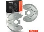Frankberg 2X Piastra Di Ancoraggio Disco Freno Asse Anteriore Sinistro Destro Per Volvo 240 P242 P244 260 P262
