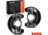 Frankberg 2X Piastra Di Ancoraggio Disco Freno Asse Anteriore Sinistra Destra Per Opel Signum Z03 Vectra C Z02 Saab 9-3 D75 D79 E79 YS3F