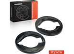 Frankberg 2X Piastra Di Ancoraggio Disco Freno Asse Posteriore Sinistro Destro Per Scania Trucks