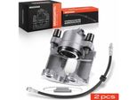 Frankberg 1X Pinza Freno+1X Tubo Freno Tubi Freno Anteriore Sinistro Per Bmw 3ER E36 Z3 Coupe Roadster