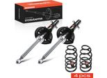 Frankberg 2X Molla Sospensione+2X Ammortizzatore Pressione Gas Anteriore Per Vw Golf Iv 1J1 1999-2005
