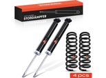 Frankberg 2X Molla Sospensione+2X Ammortizzatore Pressione Gas Posteriore Sinistra Destra Per Bmw Serie 3 Touring F31 F34