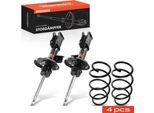Frankberg 2X Molla Sospensione+2X Ammortizzatore Pressione Gas Anteriore Per Mercedes-Benz Classe B W242 W246
