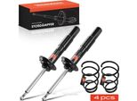 Frankberg 2X Molla Sospensione+2X Ammortizzatore Pressione Gas Anteriore Per Bmw Serie 5 Touring E61 2007-2010