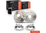Frankberg 2X Pinze Freno+2X Dischi Freno Posteriori Per Mercedes-Benz Classe V Van 638/2 Vito Bus W638