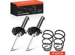 Frankberg 2X Molla Sospensione+2X Ammortizzatore Pressione Gas Anteriore Per Vw Golf Vii Variant BA5 BV5