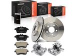 Frankberg 2X Pinza Freno+2X Dischi Freno+4X Pastiglie Freno Anteriore Per Mercedes-Benz W169 W245