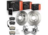 Frankberg 2X Pinza Freno+2X Dischi Freno+4X Pastiglie Freno Posteriori Per Vw Sharan 7M6 7M8 7M9 Seat Alhambra Ford Galaxy