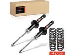 Frankberg 2X Molla Sospensione+2X Ammortizzatore Pressione Gas Posteriore Per Audi 80 90 893 894 8A2 1.4L-2.2L