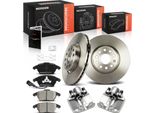 Frankberg 2X Pinza Freno+2X Dischi Freno+4X Pastiglie Freno Anteriori Per Vw Golf 5 6 Passat Touran Scirocco