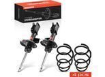 Frankberg 2X Molla Sospensione+2X Ammortizzatore Pressione Gas Anteriore Per Mercedes-Benz Classe A W176