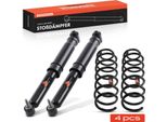 Frankberg 2X Molla Sospensione+2X Ammortizzatore Pressione Gas Posteriore Per Renault Megane Iii B3 BZ0/1