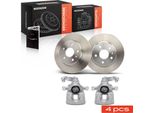 Frankberg 2X Pinza Freno+2X Dischi Freno Posteriori Per Opel Astra K Furgone/Station Wagon Sports Tourer B16