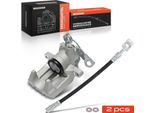 Frankberg 1X Pinza Freno+1X Tubo Freno Tubo Freno Posteriore Sinistro Per Audi A4 8D B5 Avant 1997-2001